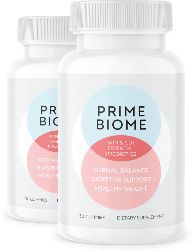 Two bottles of Prime Biome